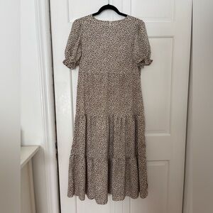 Animal Print Maxi Dress